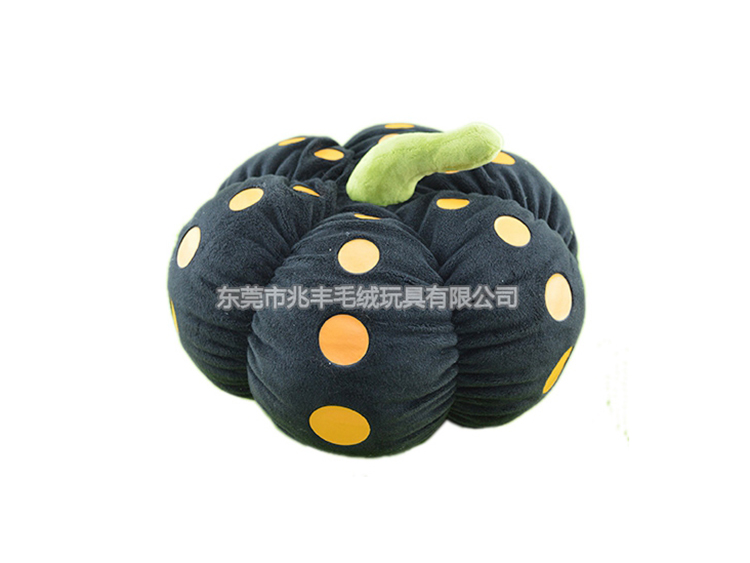 黑色花点魔法南瓜